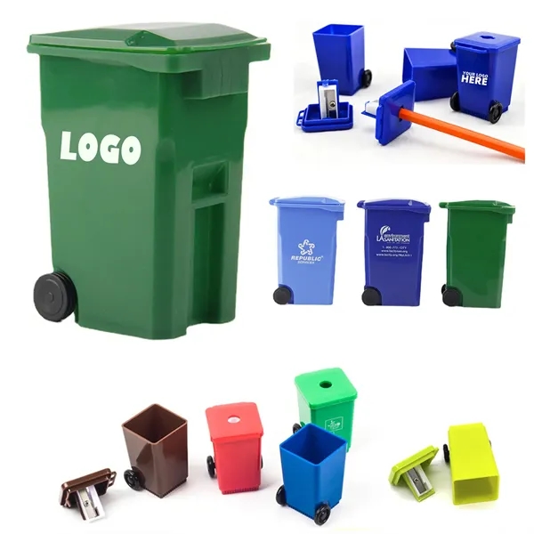 Mini Pencil Sharpener Trash Can