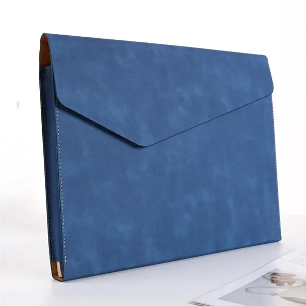 A4 PU Leather Expanding File Folder Holder - A4 PU Leather Expanding File Folder Holder - Image 6 of 8