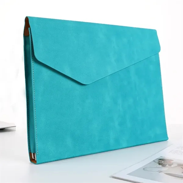 A4 PU Leather Expanding File Folder Holder - A4 PU Leather Expanding File Folder Holder - Image 8 of 8