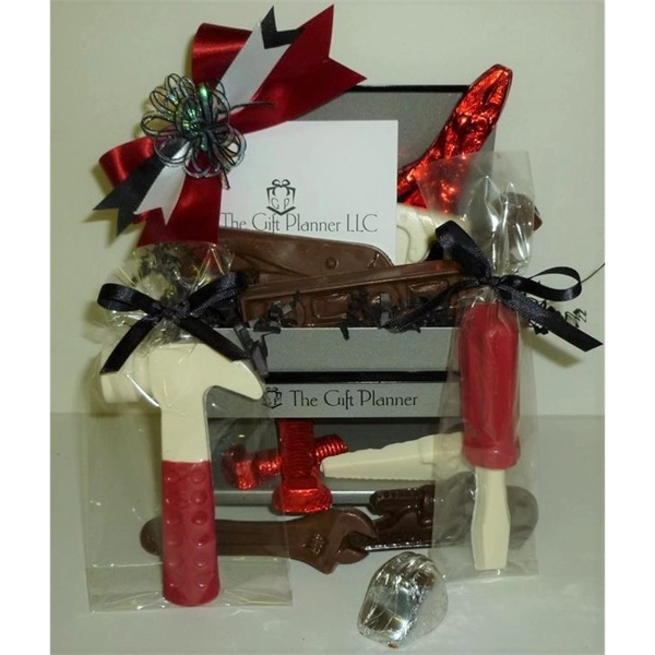 Chocolate Tools Of The Trade Contractors Work Bench Gift