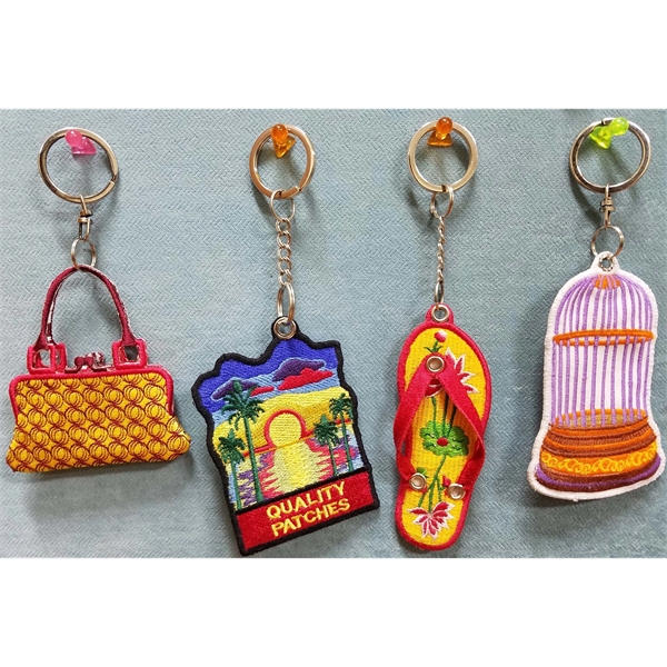 Embroidered Keychain - Embroidered Keychain - Image 8 of 11