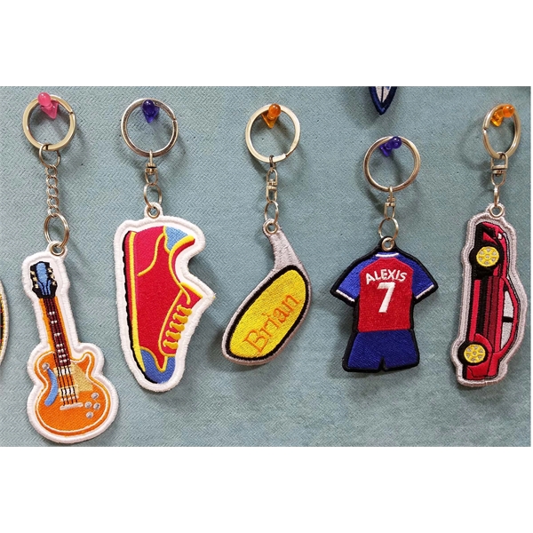 Embroidered Keychain - Embroidered Keychain - Image 3 of 11