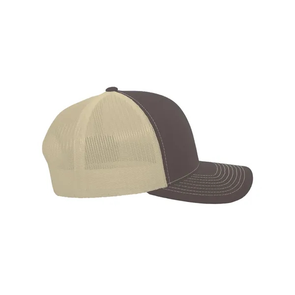 Pacific Headwear Contrast Stitch Trucker Snapback - Pacific Headwear Contrast Stitch Trucker Snapback - Image 36 of 58