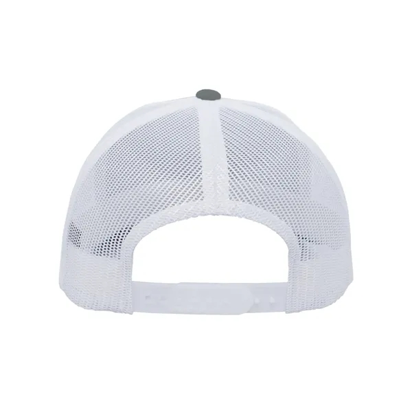 Pacific Headwear Contrast Stitch Trucker Snapback - Pacific Headwear Contrast Stitch Trucker Snapback - Image 41 of 58