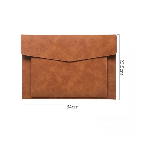 A4 Expanding PU Leather File Folders Holder - A4 Expanding PU Leather File Folders Holder - Image 5 of 7