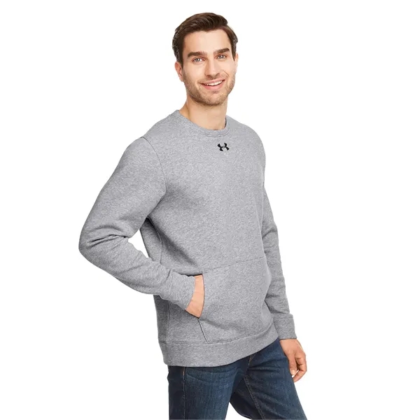 Under Armour Men's Hustle Fleece Crewneck Sweatshirt - Under Armour Men's Hustle Fleece Crewneck Sweatshirt - Image 12 of 24