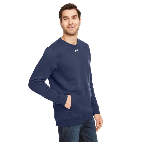 Under Armour Men's Hustle Fleece Crewneck Sweatshirt - Under Armour Men's Hustle Fleece Crewneck Sweatshirt - Image 21 of 24