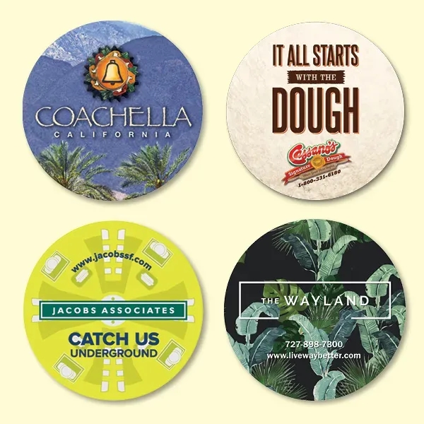 Vynex® Heavy Duty 3.6" Round x 3/16" Drink Coaster - Vynex® Heavy Duty 3.6" Round x 3/16" Drink Coaster - Image 0 of 0