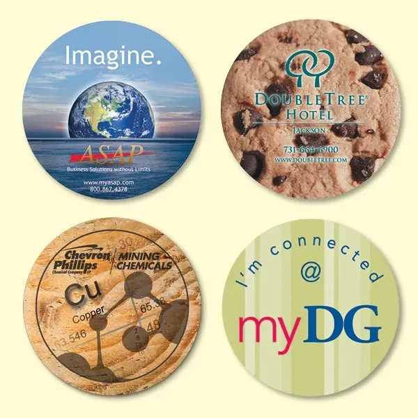 Vynex® DuraTec® 3.6" Round x 1/8" Hard Surface Drink Coaster - Vynex® DuraTec® 3.6" Round x 1/8" Hard Surface Drink Coaster - Image 0 of 0