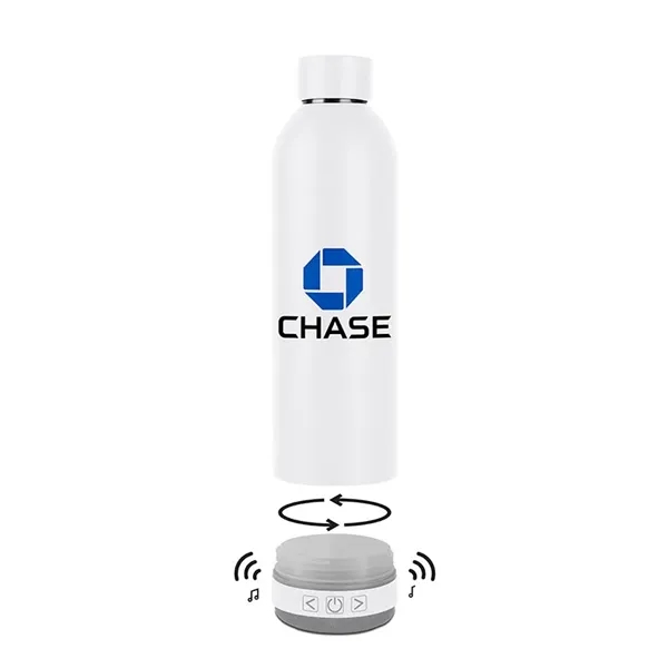 SoundSip Double Wall 18oz. Bottle with Wireless Speaker - SoundSip Double Wall 18oz. Bottle with Wireless Speaker - Image 2 of 10