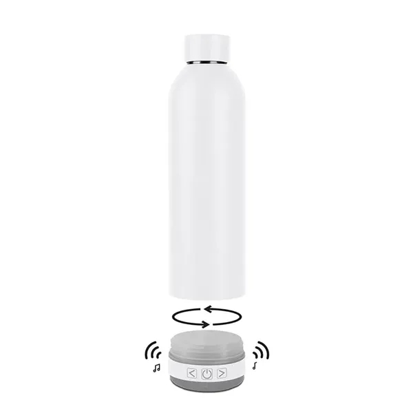 SoundSip Double Wall 18oz. Bottle with Wireless Speaker - SoundSip Double Wall 18oz. Bottle with Wireless Speaker - Image 7 of 10