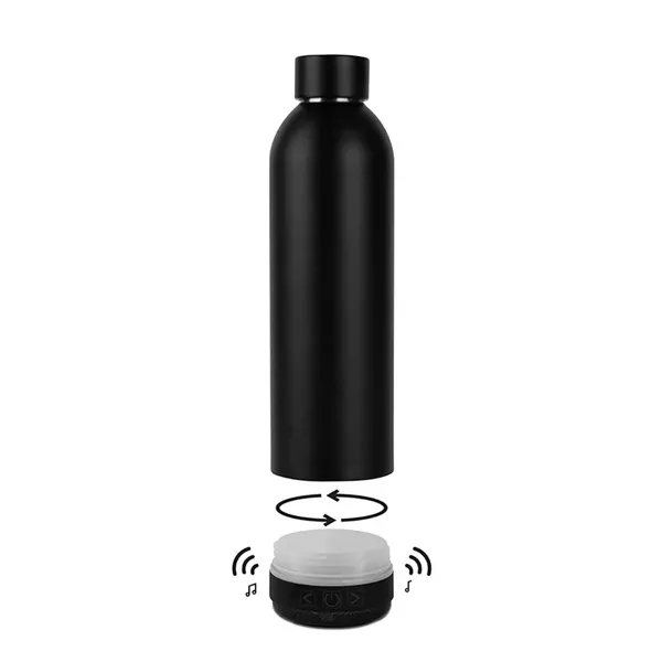 SoundSip Double Wall 18oz. Bottle with Wireless Speaker - SoundSip Double Wall 18oz. Bottle with Wireless Speaker - Image 10 of 10