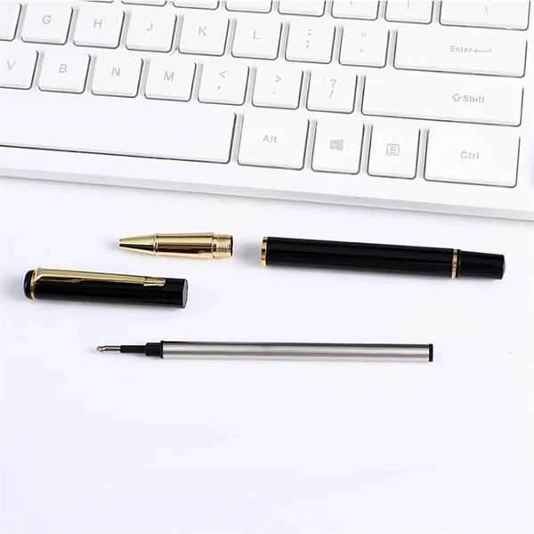 Metal Black Fountain Pen With Gift Box - Metal Black Fountain Pen With Gift Box - Image 4 of 4