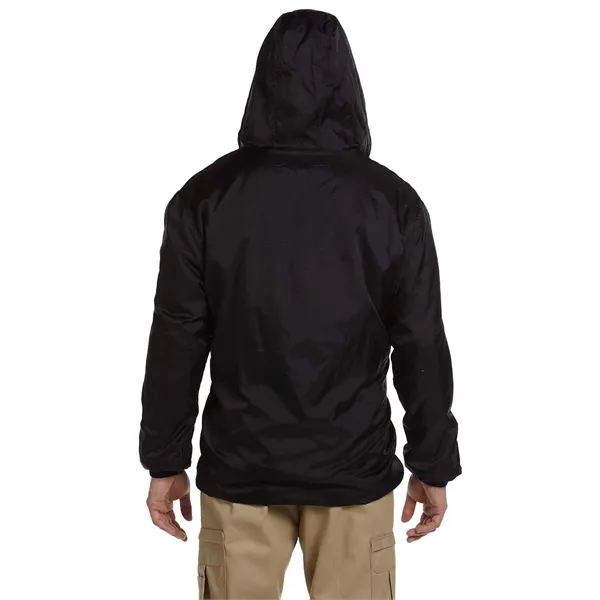 Dickies Men's Fleece-Lined Hooded Nylon Jacket - Dickies Men's Fleece-Lined Hooded Nylon Jacket - Image 9 of 9