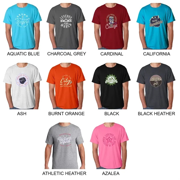 SoftStyle Adult T-Shirts 4.5 oz cotton - SoftStyle Adult T-Shirts 4.5 oz cotton - Image 5 of 11