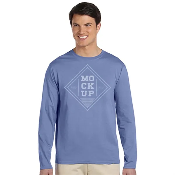 SoftStyle Adult Long Sleeve T-Shirts 4.5 oz cotton - SoftStyle Adult Long Sleeve T-Shirts 4.5 oz cotton - Image 0 of 11