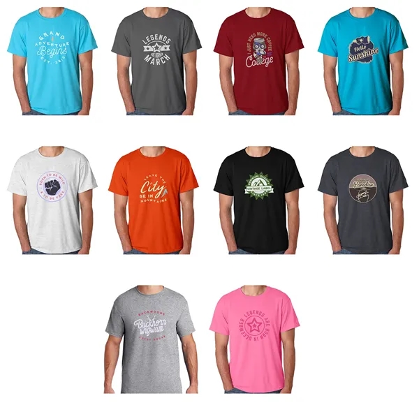 Adult Heavyweight Blend T-shirts 5.6 oz cotton/polyester - Adult Heavyweight Blend T-shirts 5.6 oz cotton/polyester - Image 1 of 11