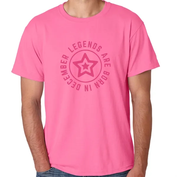 Adult Heavyweight Blend T-shirts 5.6 oz cotton/polyester - Adult Heavyweight Blend T-shirts 5.6 oz cotton/polyester - Image 5 of 11