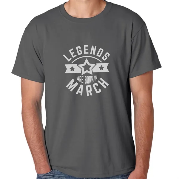 Adult Heavyweight Blend T-shirts 5.6 oz cotton/polyester - Adult Heavyweight Blend T-shirts 5.6 oz cotton/polyester - Image 11 of 11