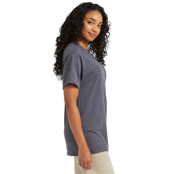 Hanes Unisex Essential Pocket T-Shirt - Hanes Unisex Essential Pocket T-Shirt - Image 3 of 17