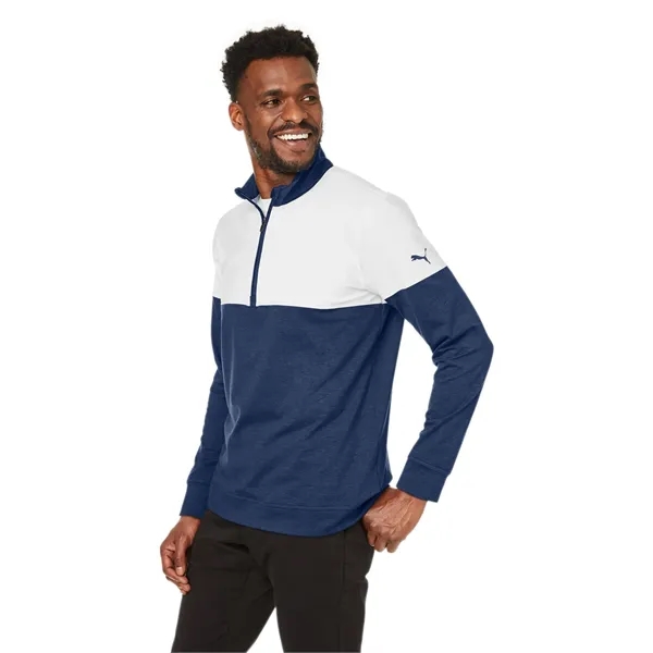 Puma Golf Men's Cloudspun Warm Up Quarter-Zip - Puma Golf Men's Cloudspun Warm Up Quarter-Zip - Image 19 of 23