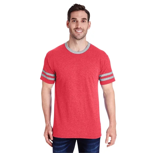 Jerzees Adult TRI-BLEND Varsity Ringer T-Shirt - Jerzees Adult TRI-BLEND Varsity Ringer T-Shirt - Image 26 of 32