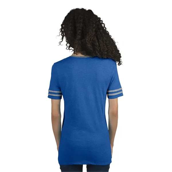 Jerzees Ladies' TRI-BLEND Varsity V-Neck T-Shirt - Jerzees Ladies' TRI-BLEND Varsity V-Neck T-Shirt - Image 33 of 37