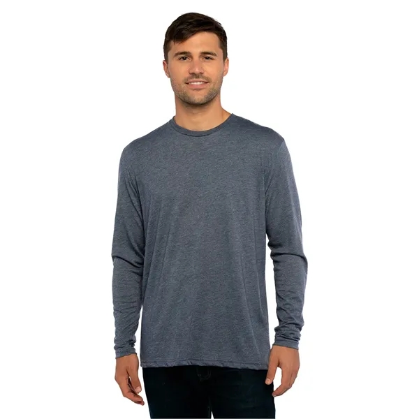 Next Level Apparel Men's Triblend Long-Sleeve Crew - Next Level Apparel Men's Triblend Long-Sleeve Crew - Image 0 of 38