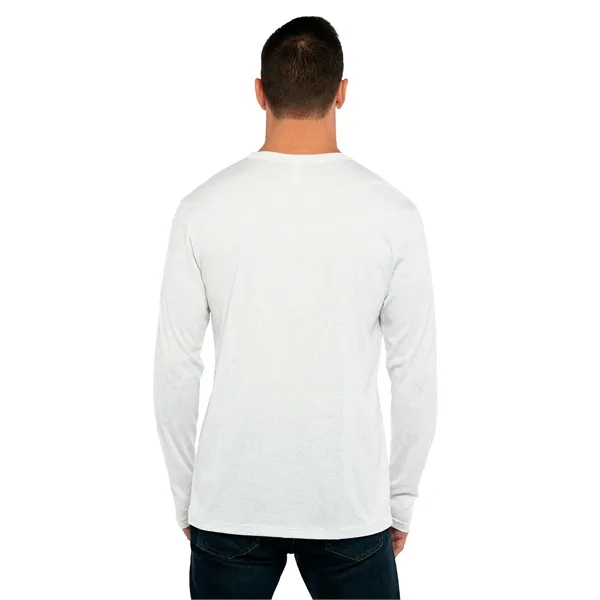 Next Level Apparel Men's Triblend Long-Sleeve Crew - Next Level Apparel Men's Triblend Long-Sleeve Crew - Image 10 of 38