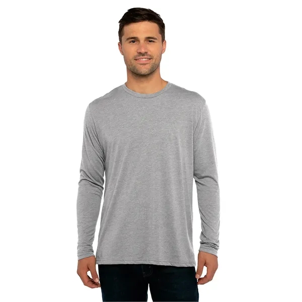 Next Level Apparel Men's Triblend Long-Sleeve Crew - Next Level Apparel Men's Triblend Long-Sleeve Crew - Image 2 of 38