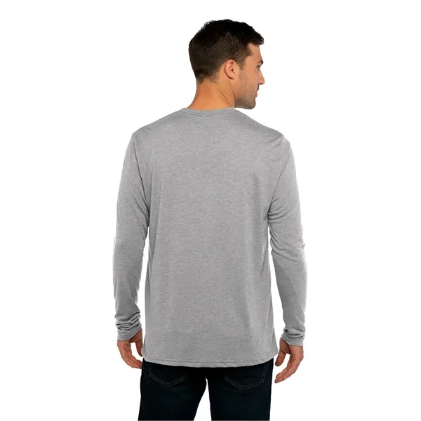 Next Level Apparel Men's Triblend Long-Sleeve Crew - Next Level Apparel Men's Triblend Long-Sleeve Crew - Image 11 of 38