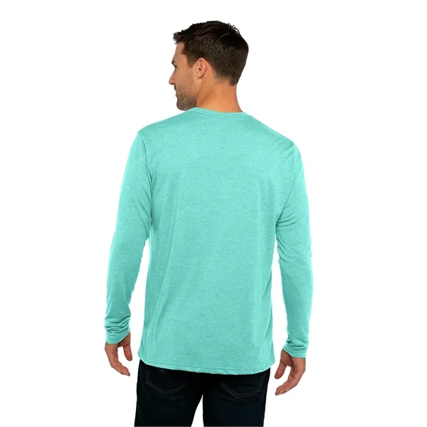 Next Level Apparel Men's Triblend Long-Sleeve Crew - Next Level Apparel Men's Triblend Long-Sleeve Crew - Image 12 of 38