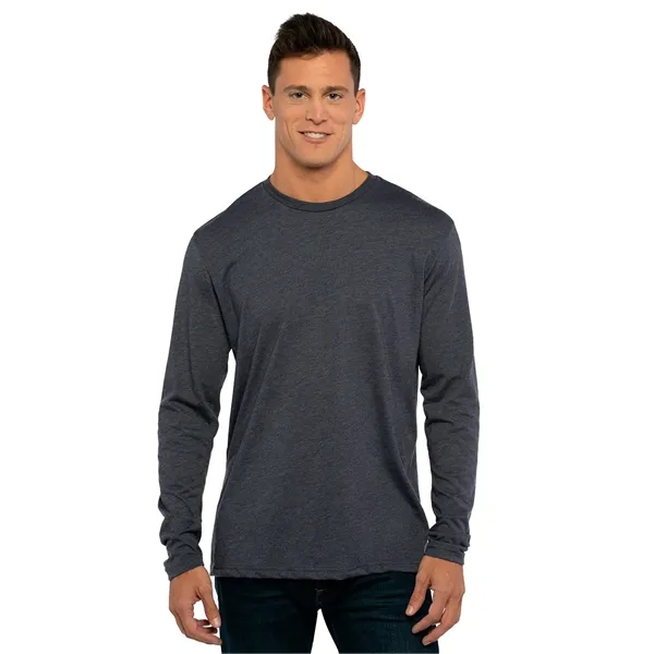 Next Level Apparel Men's Triblend Long-Sleeve Crew - Next Level Apparel Men's Triblend Long-Sleeve Crew - Image 23 of 38