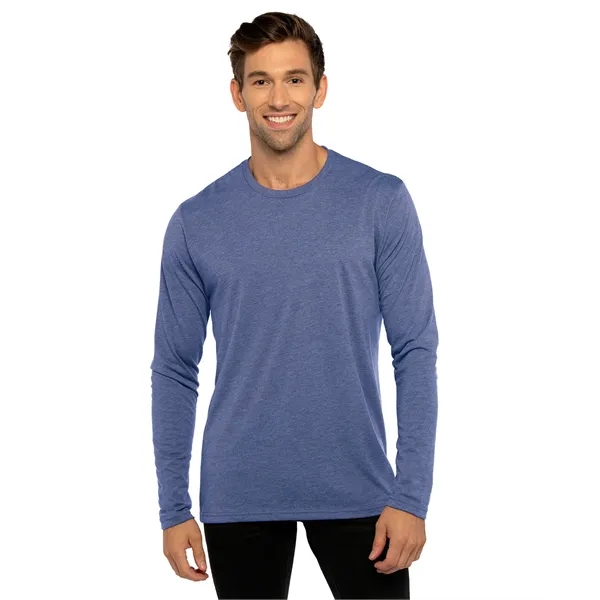 Next Level Apparel Men's Triblend Long-Sleeve Crew - Next Level Apparel Men's Triblend Long-Sleeve Crew - Image 27 of 38