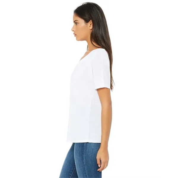 Bella + Canvas Ladies' Slouchy V-Neck T-Shirt - Bella + Canvas Ladies' Slouchy V-Neck T-Shirt - Image 49 of 109