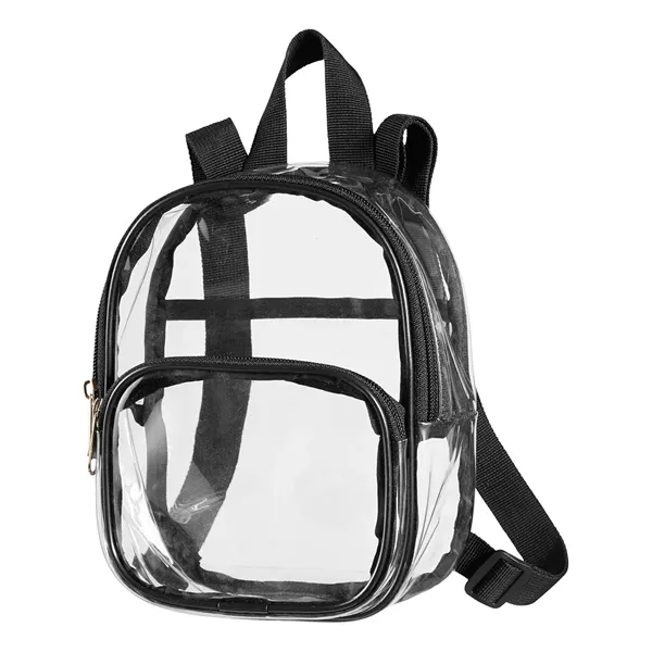 BAGedge Unisex Clear PVC Mini Backpack