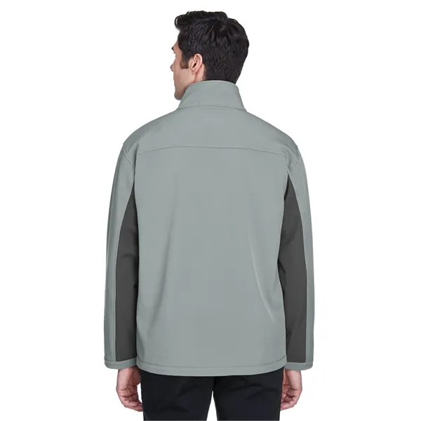 Devon & Jones Men's Soft Shell Colorblock Jacket - Devon & Jones Men's Soft Shell Colorblock Jacket - Image 11 of 26