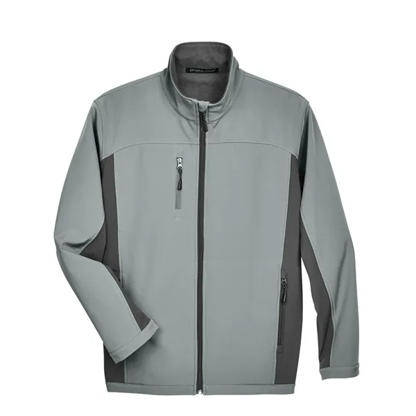 Devon & Jones Men's Soft Shell Colorblock Jacket - Devon & Jones Men's Soft Shell Colorblock Jacket - Image 19 of 26