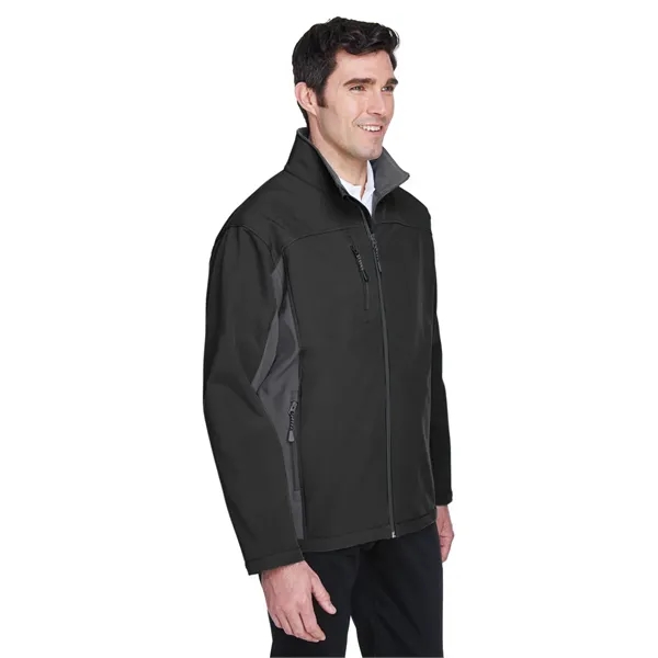 Devon & Jones Men's Soft Shell Colorblock Jacket - Devon & Jones Men's Soft Shell Colorblock Jacket - Image 21 of 26