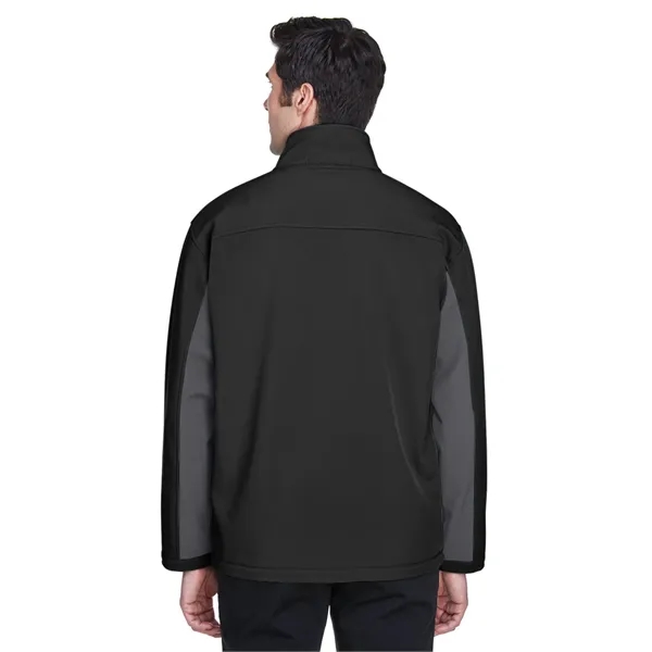 Devon & Jones Men's Soft Shell Colorblock Jacket - Devon & Jones Men's Soft Shell Colorblock Jacket - Image 13 of 26