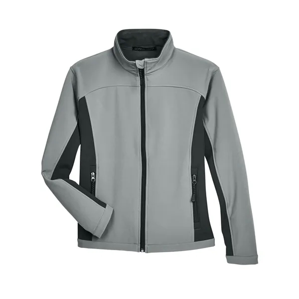 Devon & Jones Ladies' Soft Shell Colorblock Jacket - Devon & Jones Ladies' Soft Shell Colorblock Jacket - Image 22 of 31