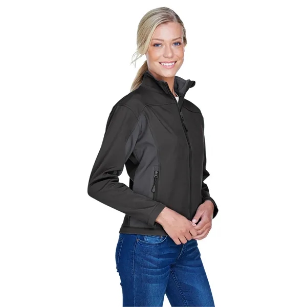 Devon & Jones Ladies' Soft Shell Colorblock Jacket - Devon & Jones Ladies' Soft Shell Colorblock Jacket - Image 24 of 31