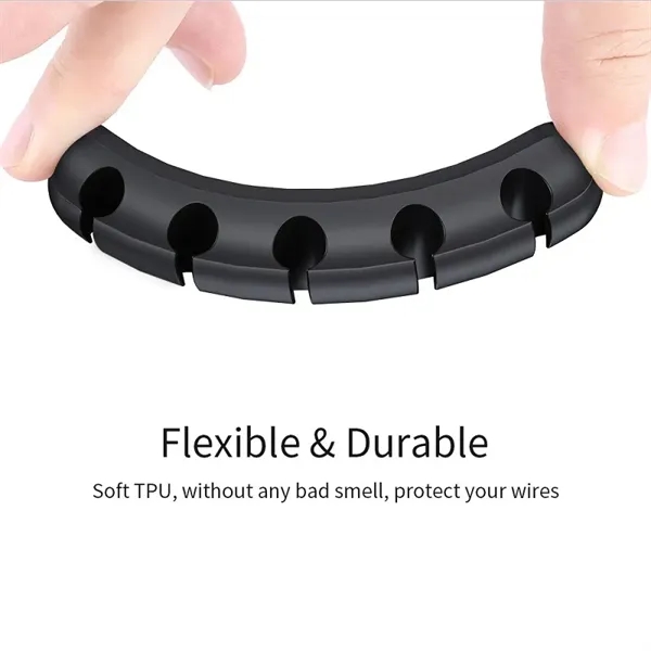 5 Slots Cable Organizer Clips Cord Holder - 5 Slots Cable Organizer Clips Cord Holder - Image 2 of 3