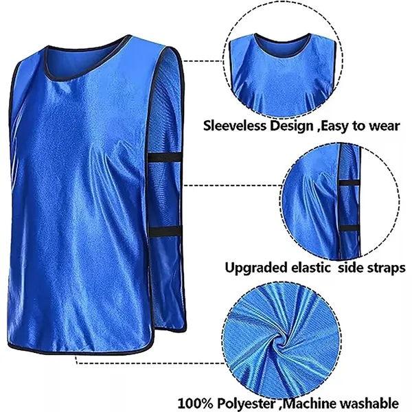 Sports Training BIBS Scrimmage Mesh Vest - Sports Training BIBS Scrimmage Mesh Vest - Image 3 of 4