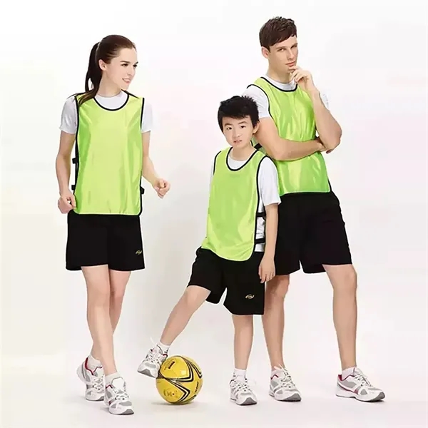 Sports Training BIBS Scrimmage Mesh Vest - Sports Training BIBS Scrimmage Mesh Vest - Image 4 of 4