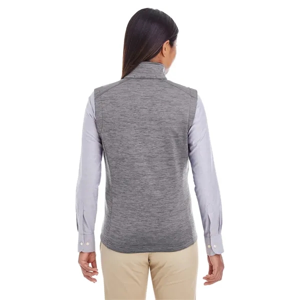 Devon & Jones Ladies' Newbury Melange Fleece Vest - Devon & Jones Ladies' Newbury Melange Fleece Vest - Image 1 of 23