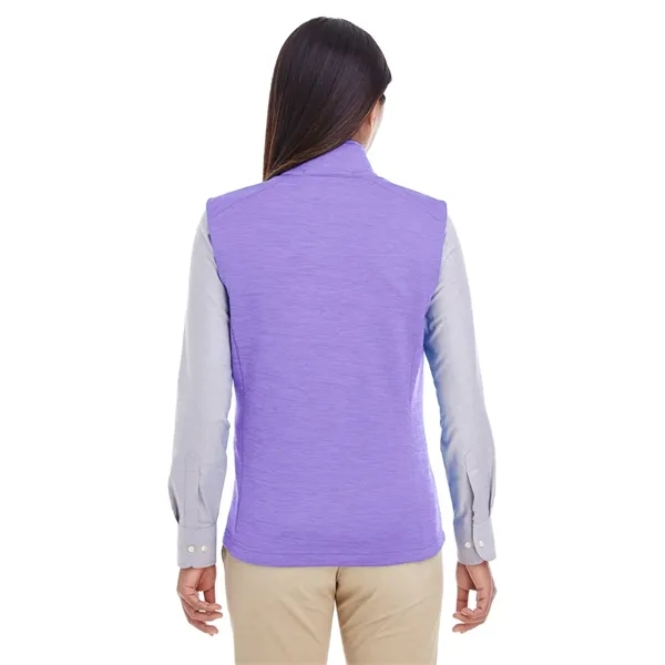 Devon & Jones Ladies' Newbury Melange Fleece Vest - Devon & Jones Ladies' Newbury Melange Fleece Vest - Image 16 of 23