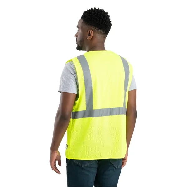 Berne Adult Hi-Vis Class 2 Economy Vest - Berne Adult Hi-Vis Class 2 Economy Vest - Image 4 of 4