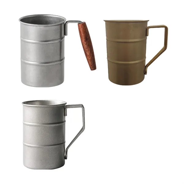 Outdoor Stainless Steel Mug Retro Large Capacity Creative - Outdoor Stainless Steel Mug Retro Large Capacity Creative - Image 5 of 15