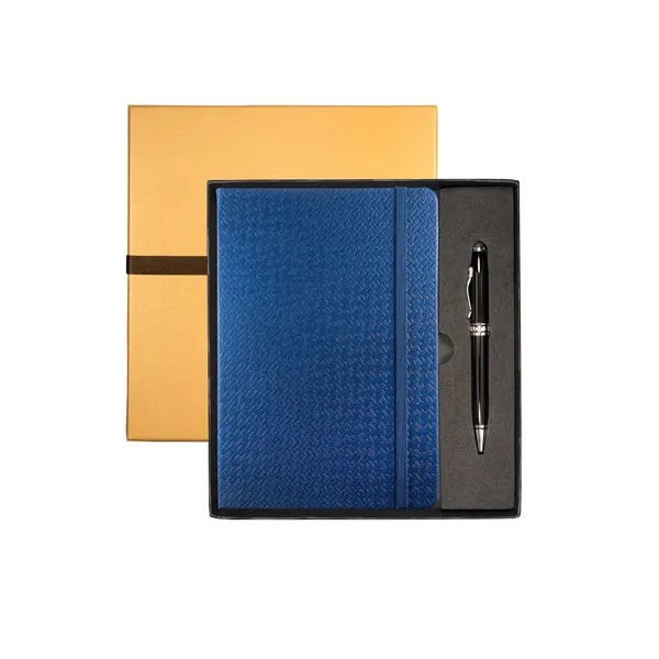 Leeman Tuscany™ Textured Journal And Executive Stylus Pen... - Leeman Tuscany™ Textured Journal And Executive Stylus Pen... - Image 1 of 5